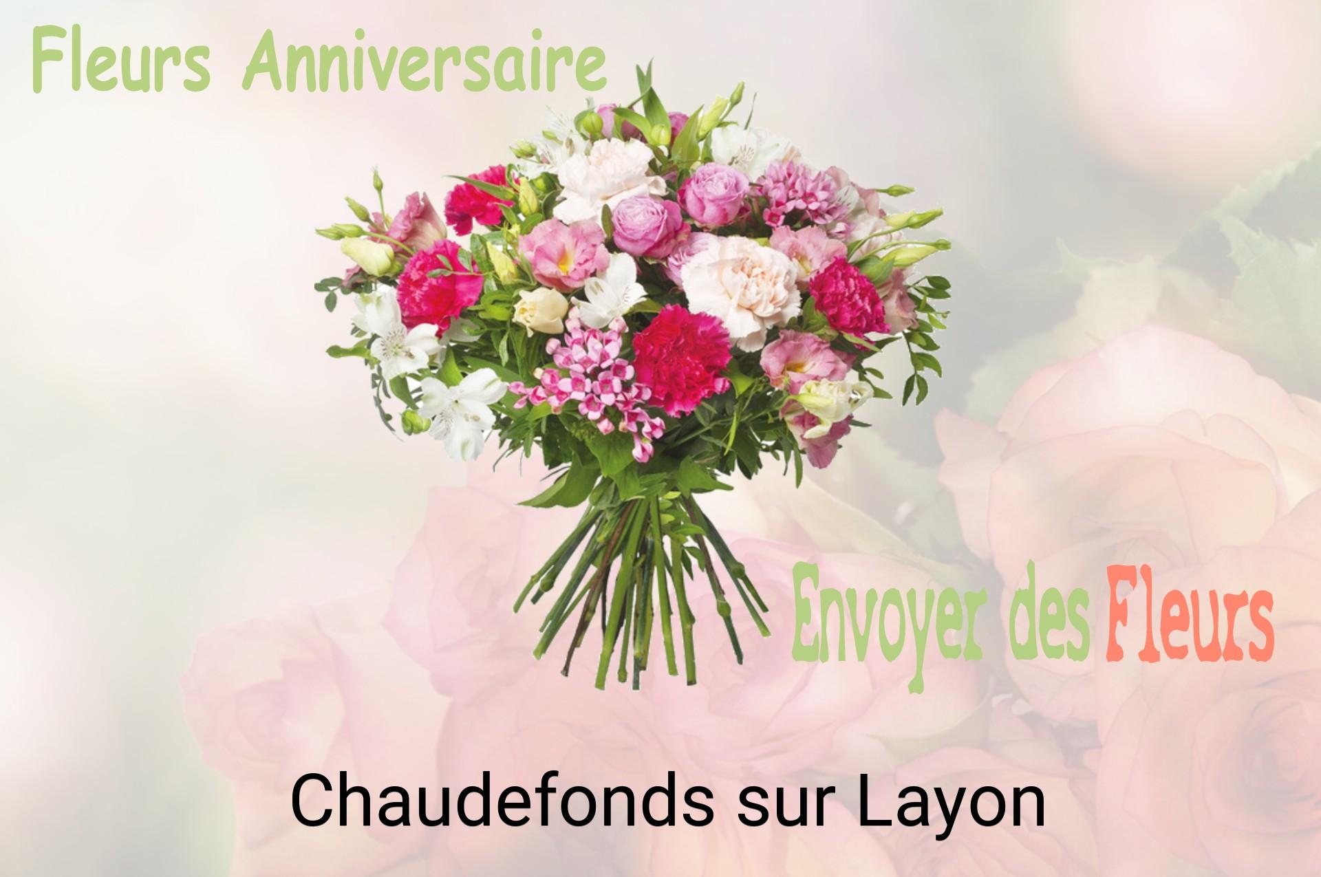 Bouquet de fleurs d’anniversaire livré à Chaudefonds-sur-Layon